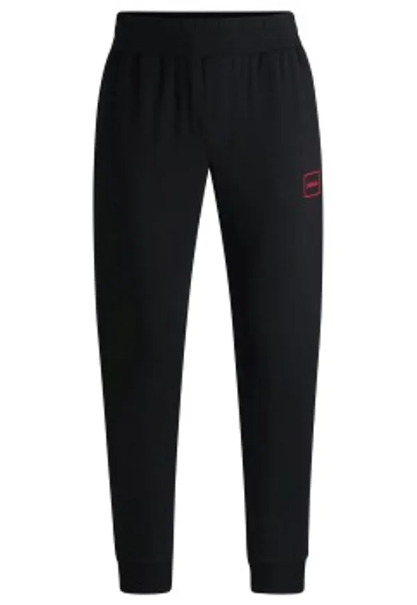 HUGO Laze Pants Svart bomull Large Herr