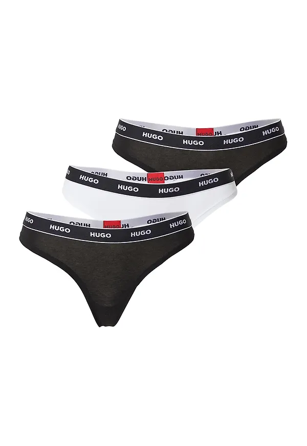 HUGO String svart / vit