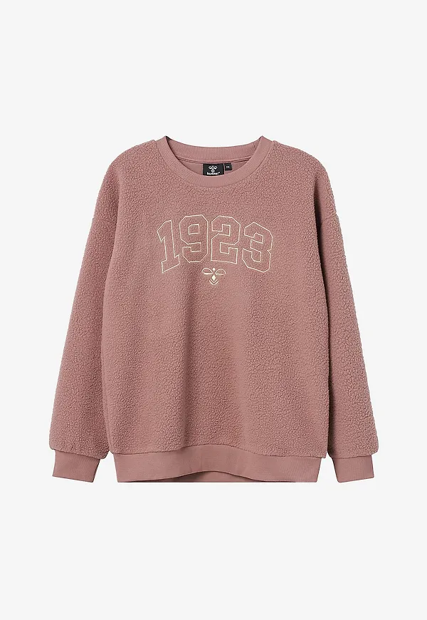Hummel - Fleecetröja hmlCosso Sweatshirt - Rosa