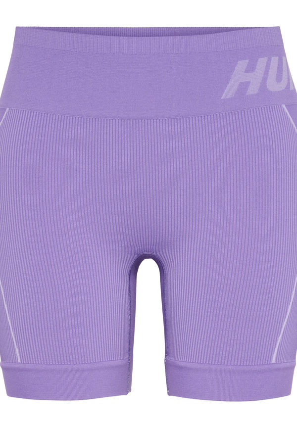 Hummel Hmlte Christel Seamless Shorts, Träningsshorts i storlek XL och färg Lila