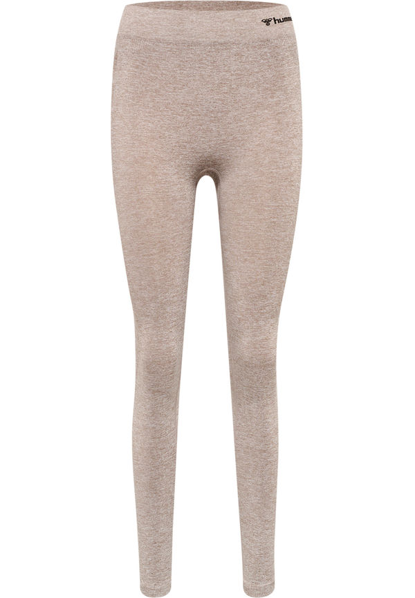 Hummel Seamless Tights, Träningstights i storlek M och färg Grön