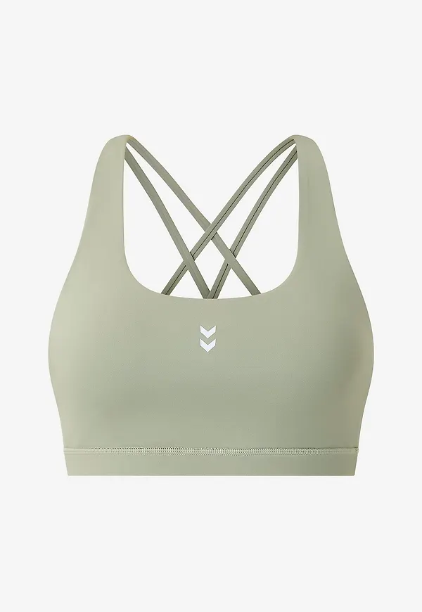 Hummel - Sport-bh hmlHiit Impact Strap - Grön