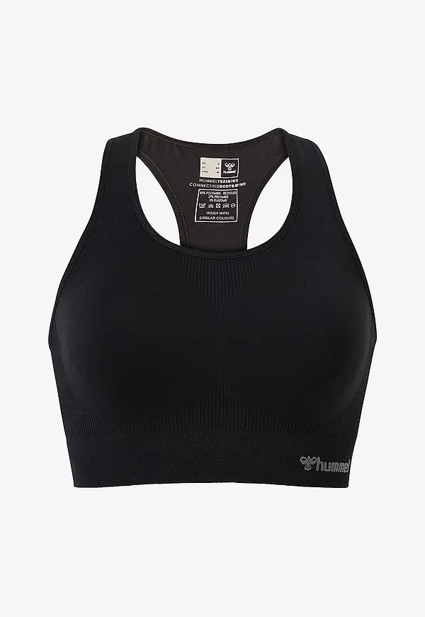 Hummel - Sport-bh hmlTif Seamless Sports Top - Svart