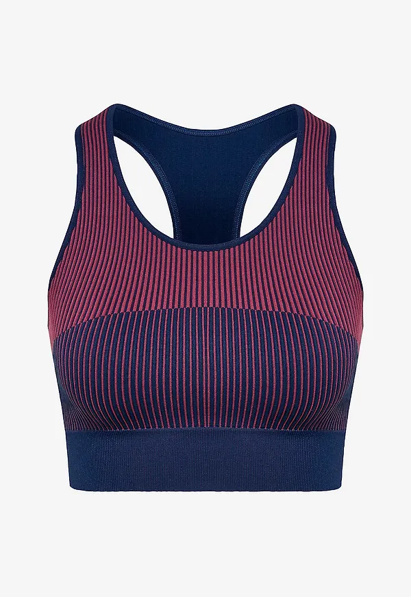 Hummel - Sport-bh Hmlyoga Seamless W Crop Top - Blå