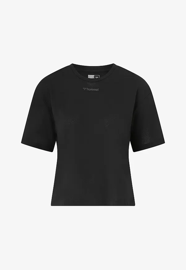 Hummel - T-shirt hmlMT Vanja Boxy Short T-shirt - Svart