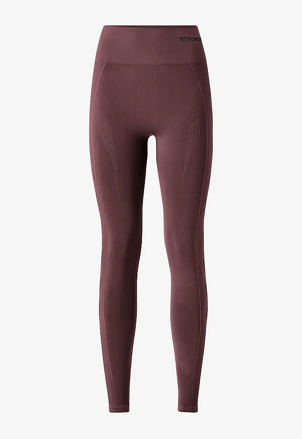Hummel - Träningstights hmlTif Seamless High Waist Tights - Lila