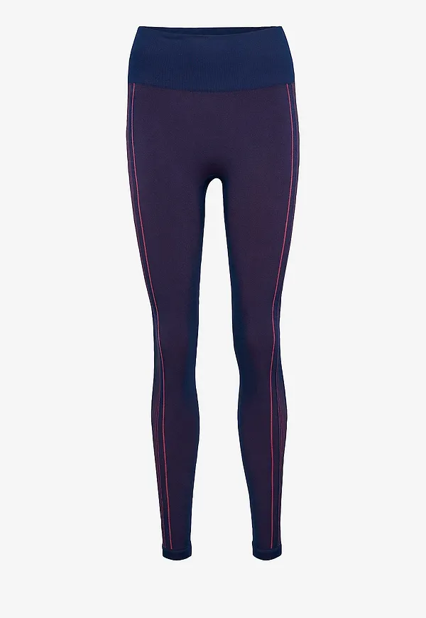 Hummel - Träningstights hmlYoga Seamless HW - Blå