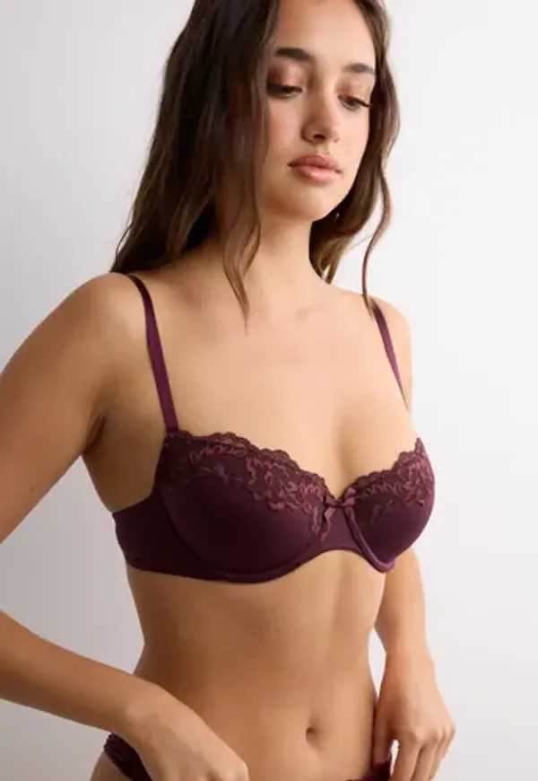 Hunkemöller - Röd - Lace & Shine Pd