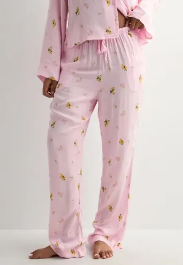 Hunkemöller - Rosa - Pant Vis Satin Lemon