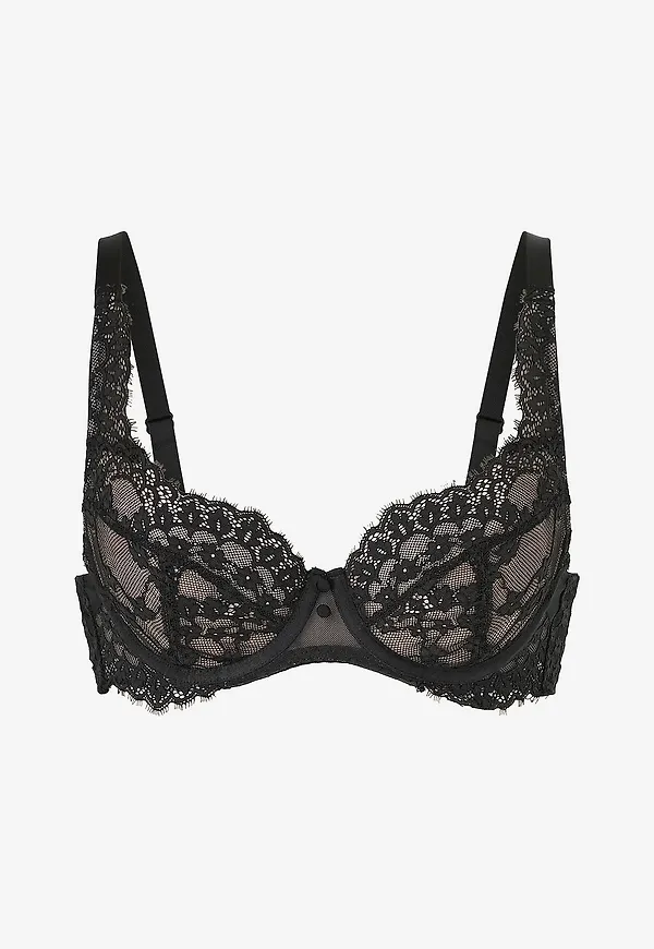 Hunkemöller - Spets-bh Daisy UF - Svart