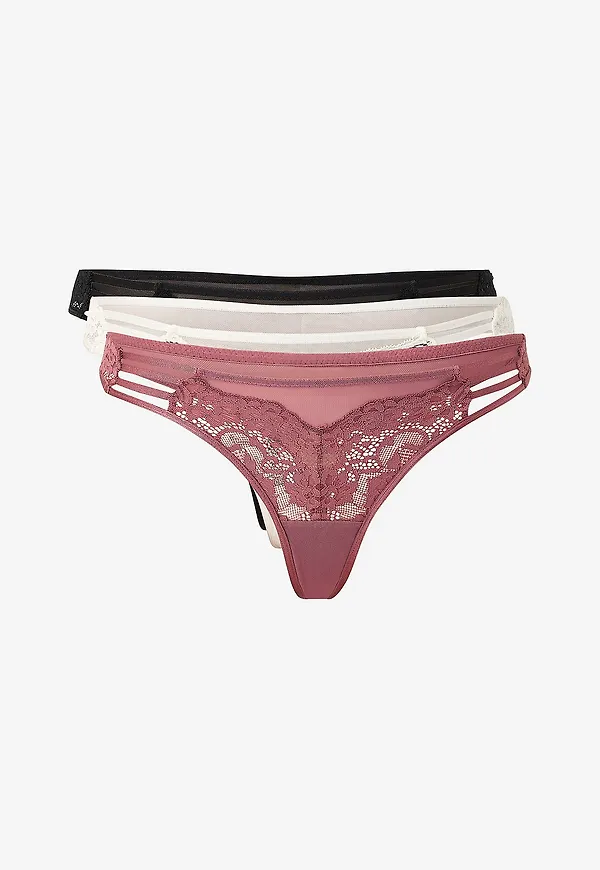 Hunkemöller - Stringtrosa Briar 3-pack - Lila