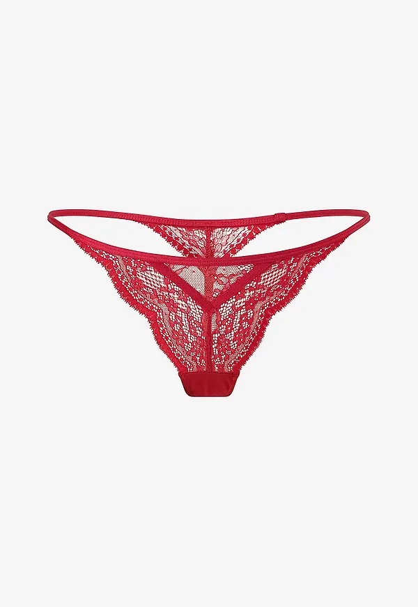 Hunkemöller - Stringtrosa Isabelle TR - Röd