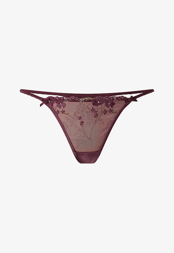 Hunkemöller - Stringtrosa Peonie HL String T - Lila