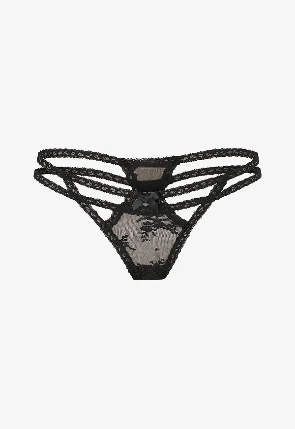 Hunkemöller - Stringtrosor Irina String 3-pack - Svart