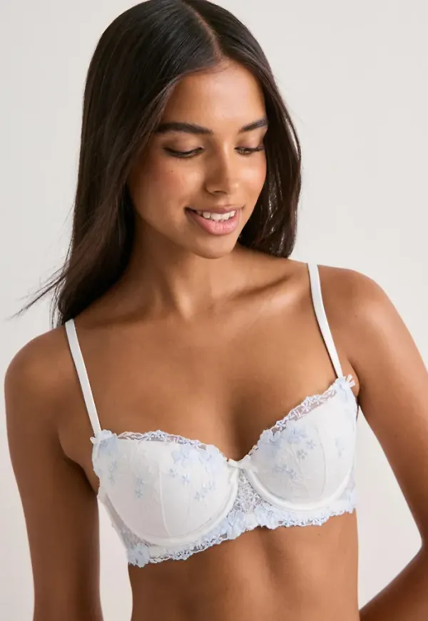 Hunkemöller - Vit - Peonie Pd
