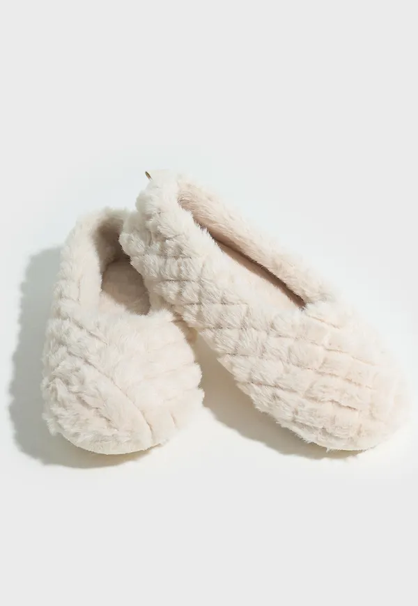 Hunkemöller - Vit - Nina Fluffy Ballerina