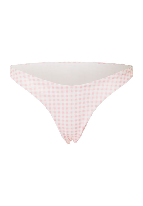 Hunkemöller Bikiniunderdel rosa / vit
