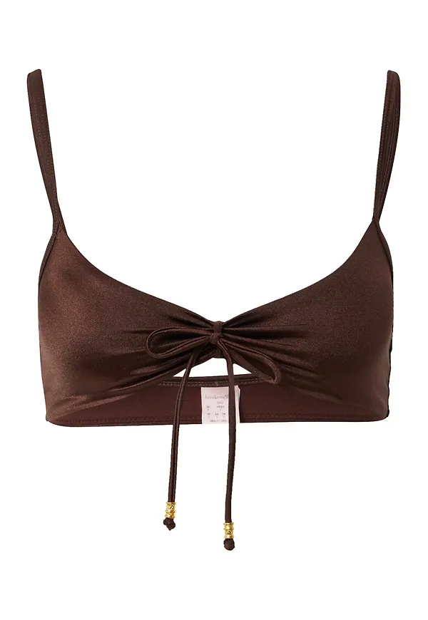 Hunkemöller Bikiniöverdel 'Cleo' mörkbrun