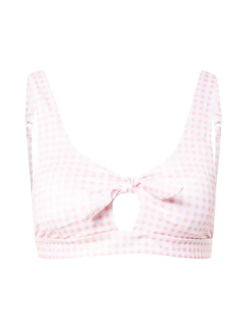 Hunkemöller Bikiniöverdel rosa / vit
