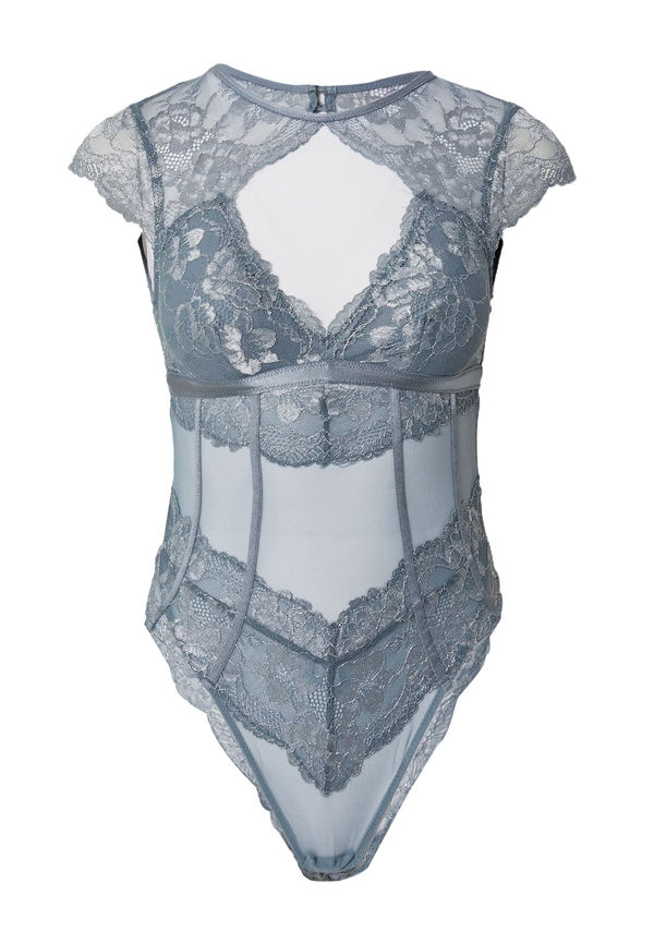 Hunkemöller Body 'Ariana' rökgrå