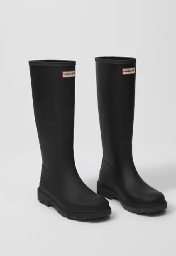 Hunter - Svart - Unisex Downpour Tall Boot