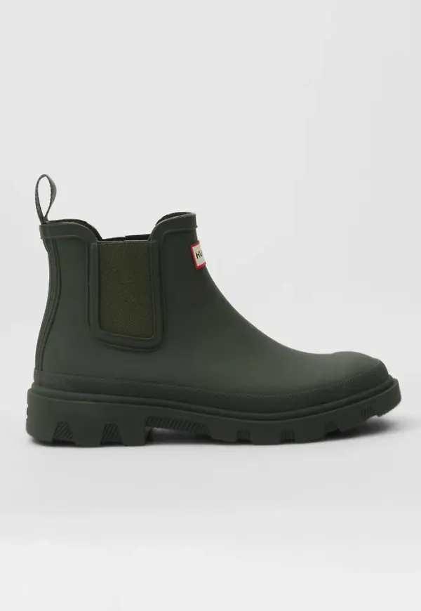 Hunter - Grön - Unisex Downpour Chelsea