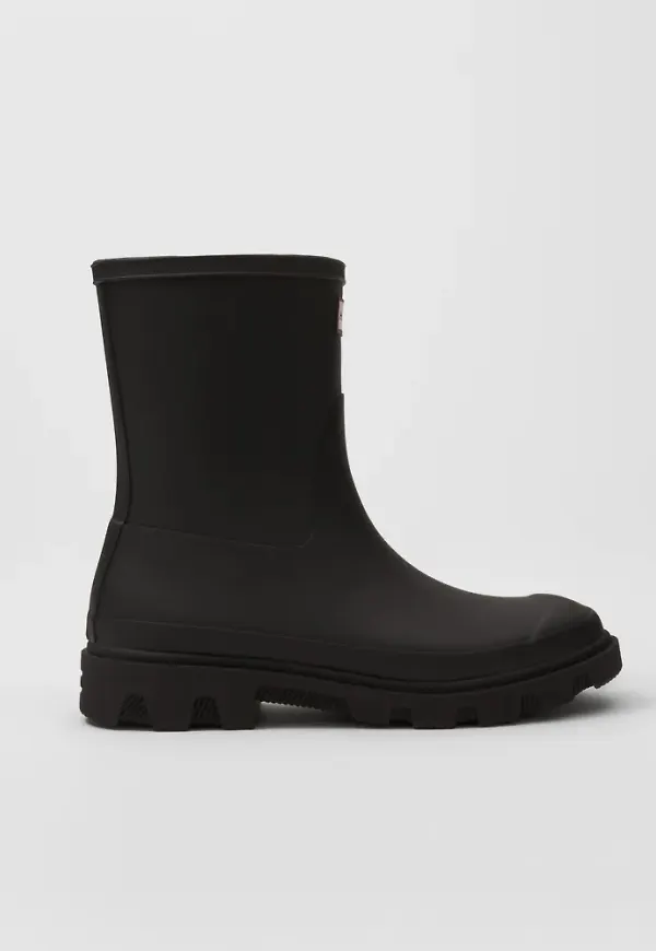 Hunter - Svart - Unisex Downpour Short Boot