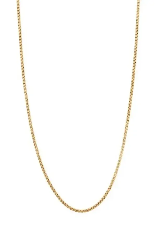 Huntley Steel Necklace Gold