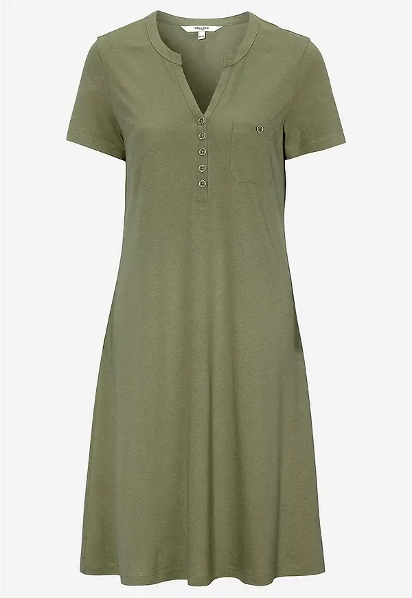 Härligt mjuk trikåklänning Nickola
