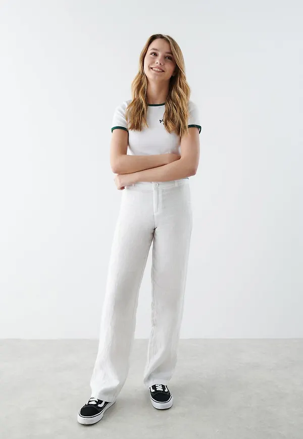 I&E linen trousers