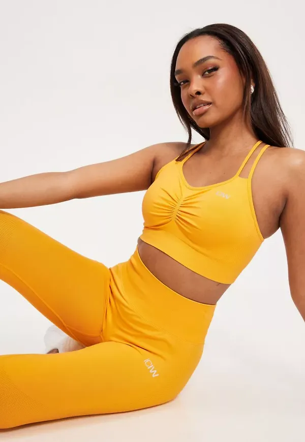 ICANIWILL - Sport-BH - Sunset - Define Seamless Scrunch Sports Bra - Träningskläder