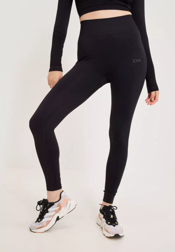 ICANIWILL - Träningstights - Black - Define Seamless Tights - Träningskläder - Training Tights