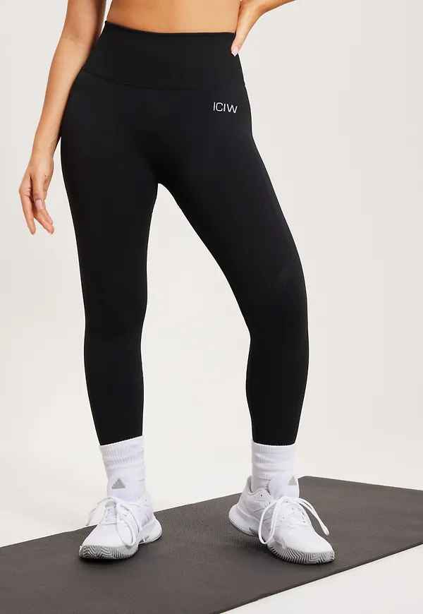 ICANIWILL - Svart - Rush Seamless Tights