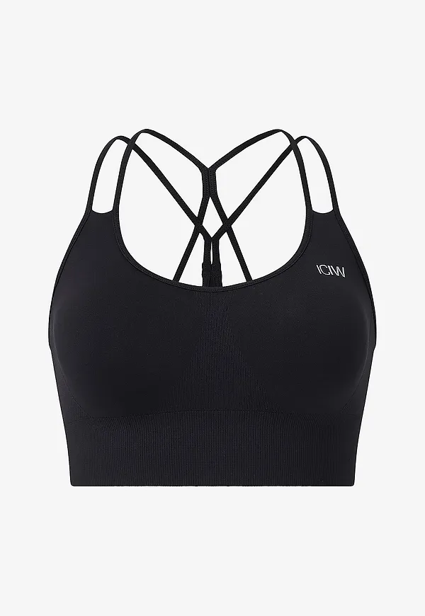 ICANIWILL - Sport-bh Define Seamless Sports Bra - Svart