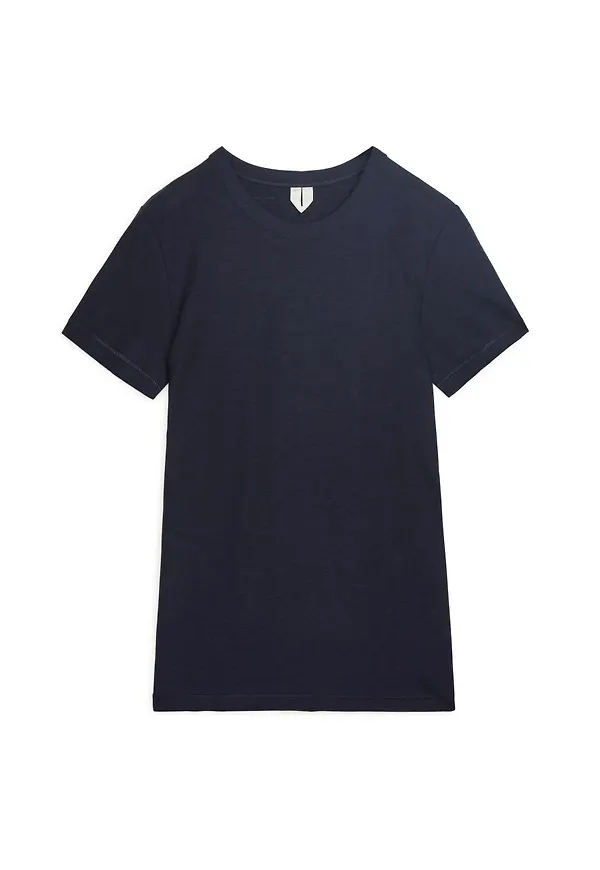 Ice Crepe T-Shirt - Blue