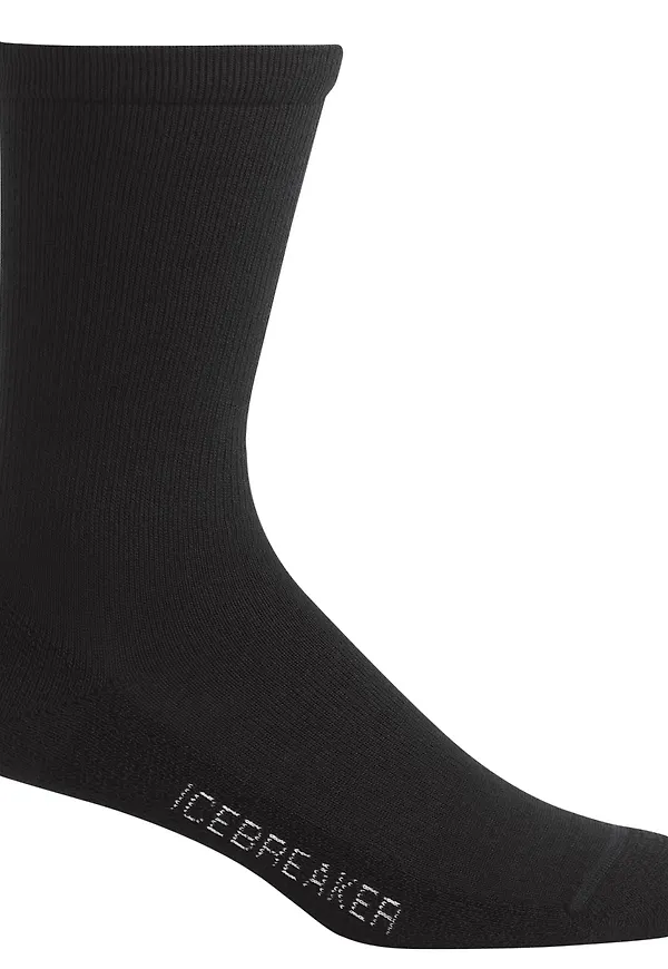 Icebreaker Men's City Lite Crewe Black