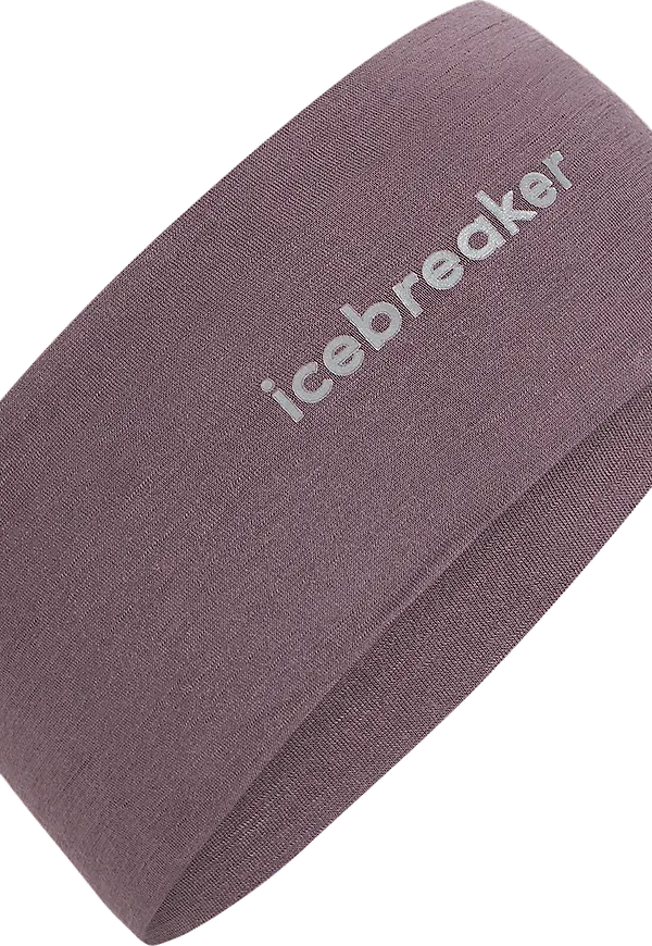 Icebreaker Unisex 200 Oasis Headband Grey Plum