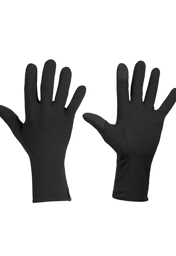 Icebreaker Unisex 260 Tech Glove Liners Black