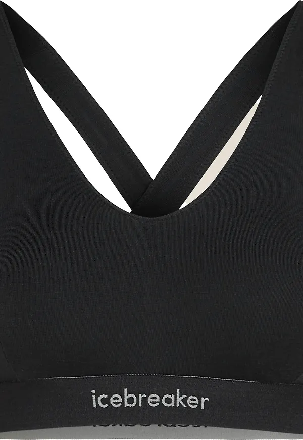 Icebreaker Women's Merino 125 Cool-Lite Sprite Racerback Bra Black
