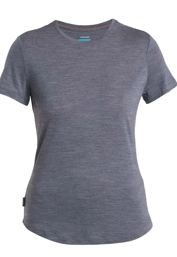 Icebreaker Women's Merino 125 Cool-Lite™ Sphere III Short Sleeve Tee Midnight Navy Heather