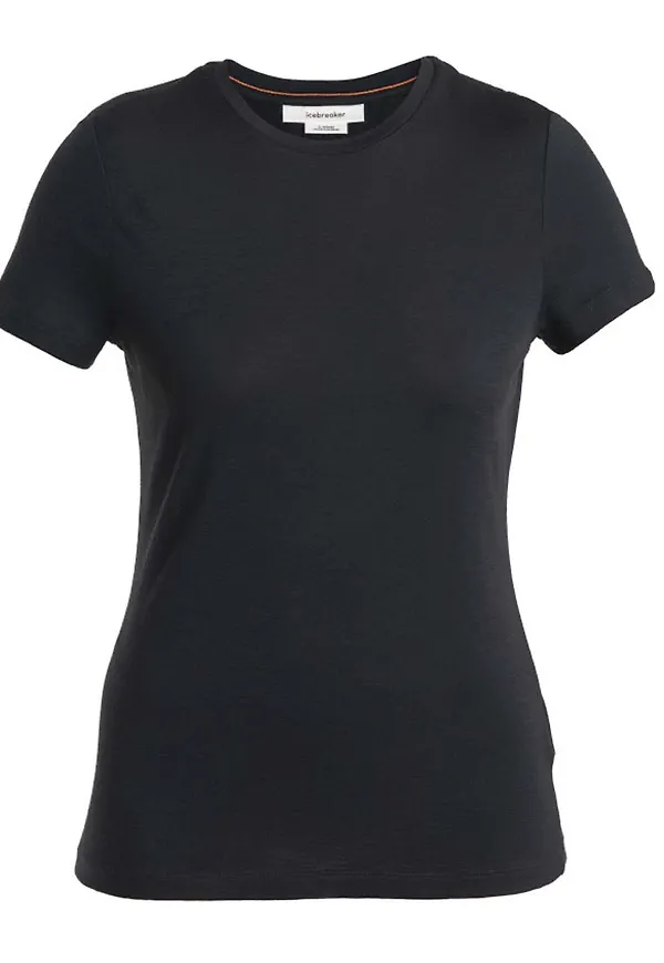 Icebreaker Women's Merino 150 Tech Lite III Short Sleeve Tee Black
