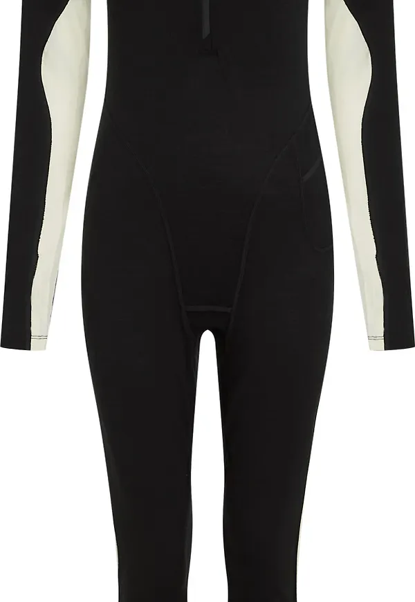 Icebreaker Women's Merino 200 Oasis+ Suit Black/undyed/cb