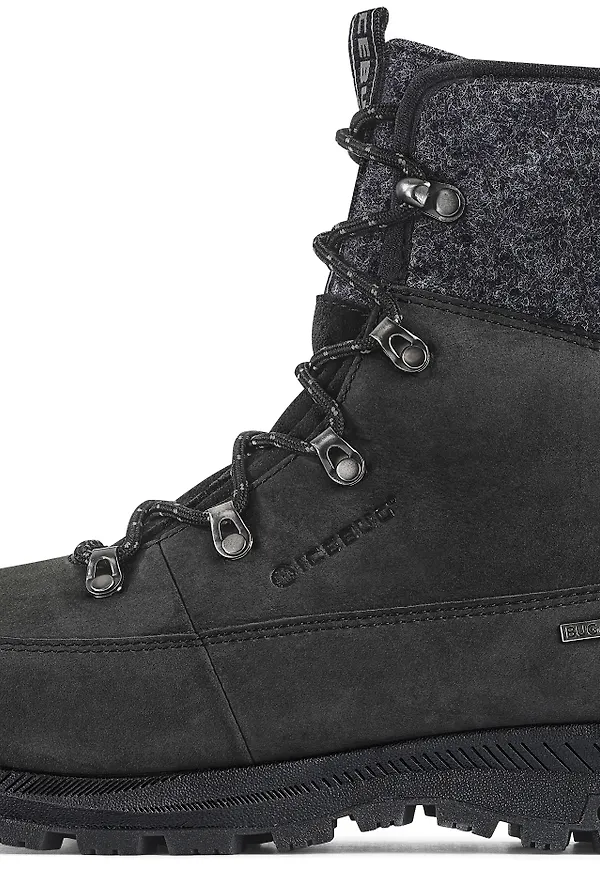 Icebug Unisex Adak ReWool NT Black/Grey