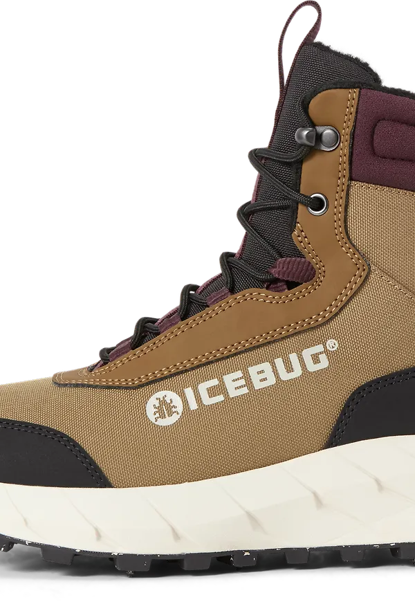 Icebug Unisex Moen BUGrip Breen/darkcherry