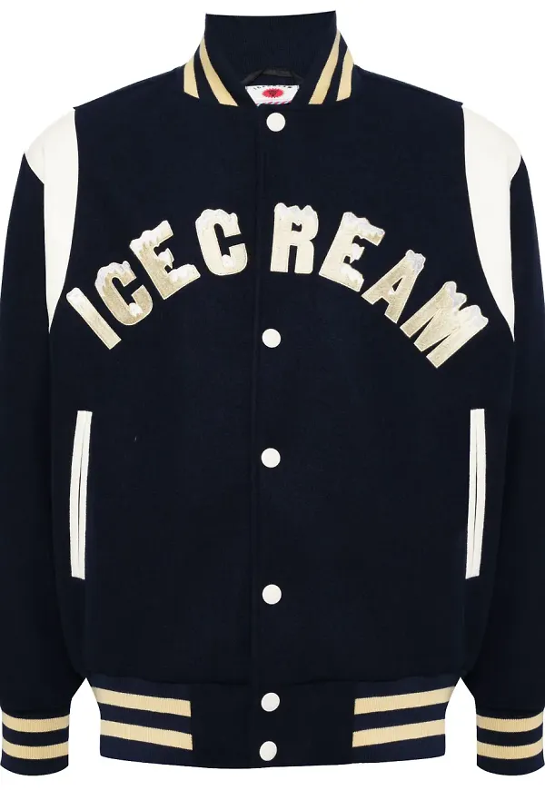 ICECREAM Drippy collegejacka - Blå