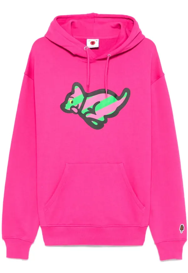 ICECREAM Running Puppy hoodie - Rosa