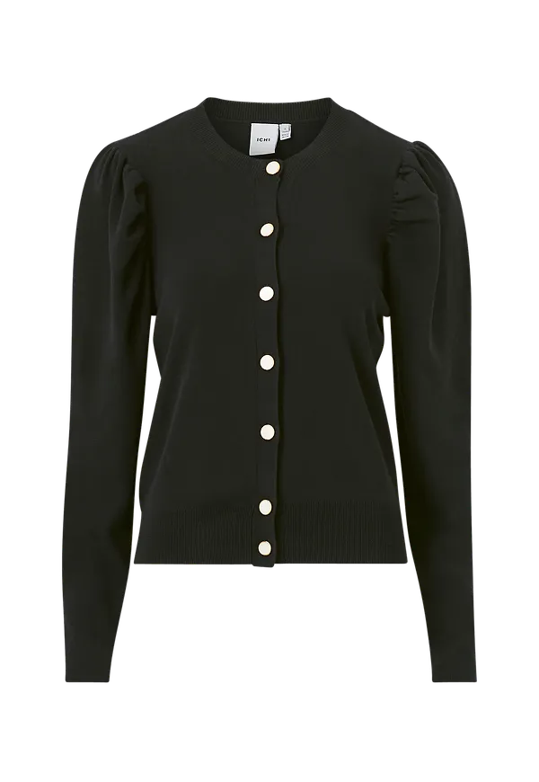 ICHI - Cardigan ihGail Ca - Svart