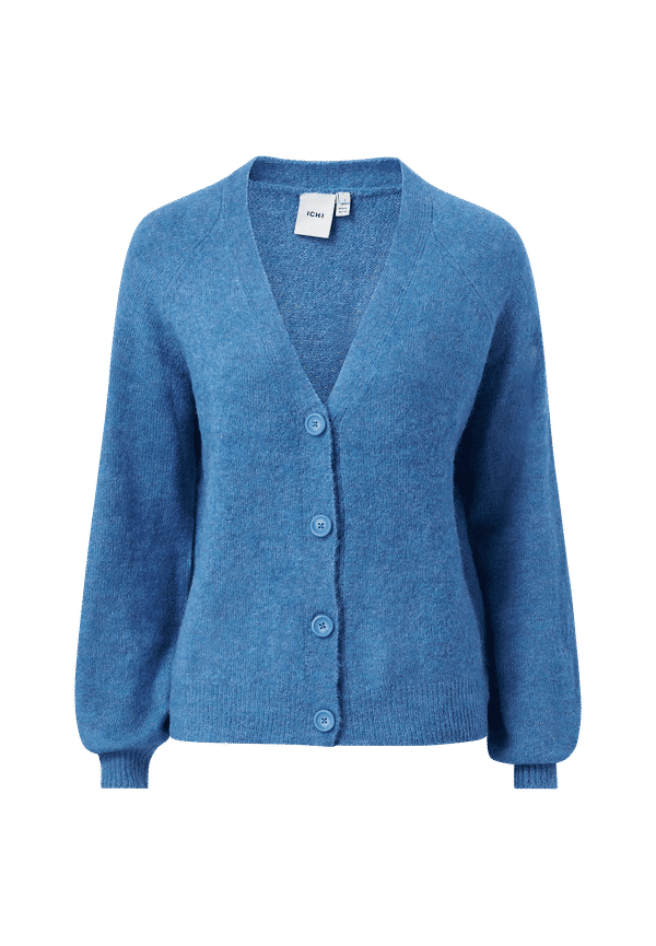 ICHI - Cardigan ihKamara Ca3 - Blå