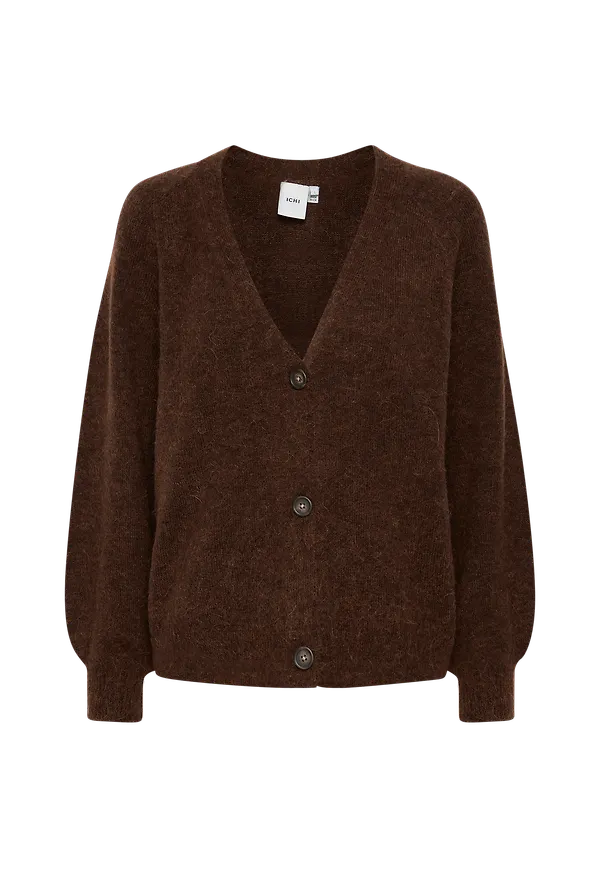 ICHI - Cardigan ihKamara Ca3 - Brun