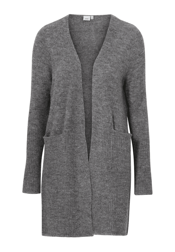 ICHI - Cardigan ihKamara Ca7 - Grå